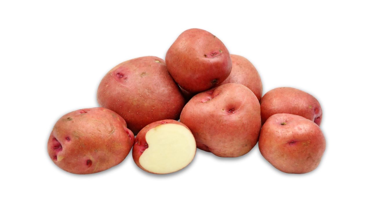 Pile of Bodega Red potatoes