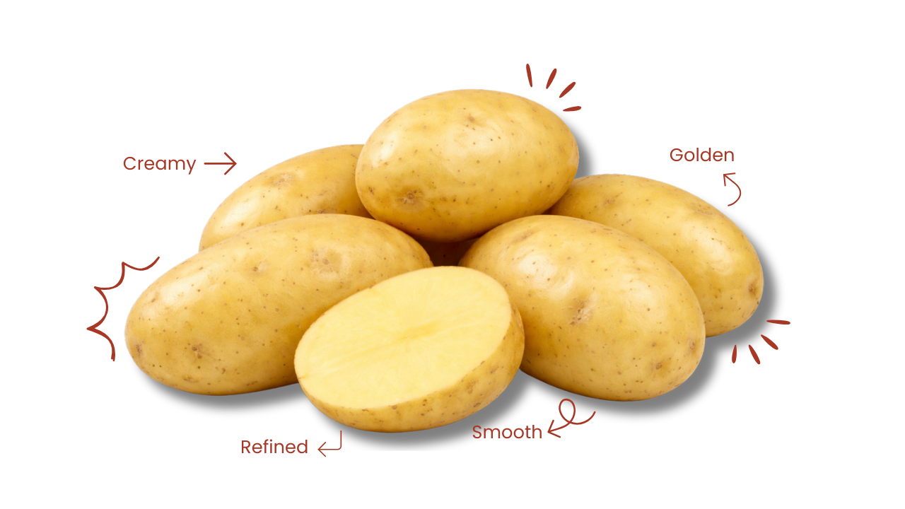Yukon Gold Potatoes with flavor description